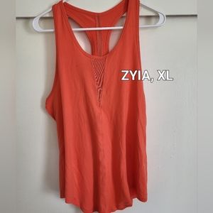 ZYIA XL Coral Effortless Tank